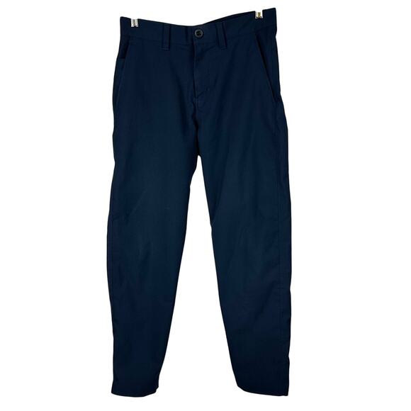 Lululemon Relaxed Tapered Smooth Twill Navy Blue Trouser Men's Size 28 x 28 EUC - Picture 1 of 7